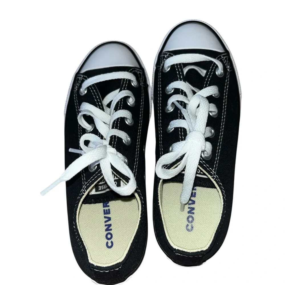 Kids New Black and White Converse